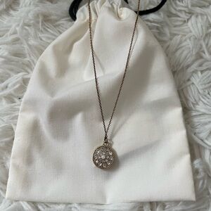 3/$25 Rhinestone Disc Necklace